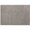 Image de Tapis rectangulaire à poils ras motif uni gris 120 x 170 cm