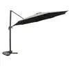Image de Parasol gris déporté rond 35 x 35 m rotatif à 360