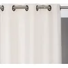 Image de Rideau thermique oeillets beige mc721 130lx260h