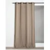 Image de Rideau thermique oeillets beige mc637 140lx260h