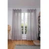Image de Voilage thermique oeillets gris mc17 140lx240h