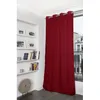 Image de Rideau thermique occultant oeillets rouge mc330 140lx350h