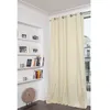 Image de Rideau occultant total oeillets beige mc634 135lx250h