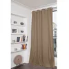 Image de Rideau occultant total oeillets beige mc8220 135lx250h