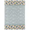 Image de Tapis décoratif en coton en impression digital gris 120x170