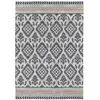 Image de Tapis décoratif en coton en impression digital bleu 160x230 cm