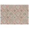 Image de Tapis décoratif en coton en impression digital multicolore 120x170