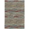 Image de Tapis décoratif en coton en impression digital multicolore 120x170 cm