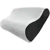 Image de Oreiller ergonomique à mémoire de forme blanc 33x52 cm