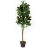 Image de Citronnier artificiel en pot 120cm