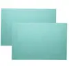 Image de Lot de 2 sets de table 30x45 bleu aqua en pvc