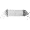 Image de Housse de coussin en coton blanc 50x15cm