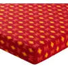 Image de Drap-housse en coton multicolore 90x190x28cm