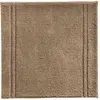 Image de Tapis de bain en coton beige sable 50x90cm
