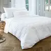 Image de Housse de couette en coton blanc 240x220cm