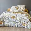 Image de Housse de couette en coton marron 240x220cm