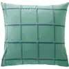 Image de Taie sac en coton vert 63x63cm