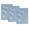 Image de Lot de 3 torchons en coton 230 g/m² bleu 50x70cm