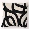 Image de Coussin en coton noir 40x40cm