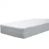 Image de Protège matelas en polyester blanc 80x190cm