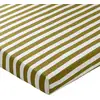 Image de Drap-housse en coton jaune ocre 140x190x28cm