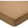 Image de Drap-housse en coton bleu 90x190x28cm