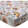 Image de Drap-housse en coton multicolore 160x200x28cm