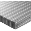 Image de Drap-housse en coton gris 90x190x28cm