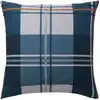 Image de Taie sac en coton bleu 50x70cm