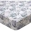 Image de Drap-housse en coton gris anthracite 140x190x28cm