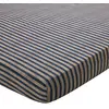Image de Drap-housse en coton bleu 140x190x28cm