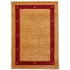 Image de Tapis salon motif simple doux et soyeux, beige 120x180