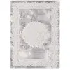 Image de Tapis oriental motif ethnique, idéal pour un salon, gris 200x280