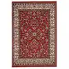Image de Tapis oriental motif ethnique idéal pour un grand salon rouge 270x370