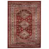Image de Tapis d'orient motif ethnique, idéal pour une chambre, rouge 160x230