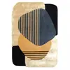 Image de Tapis salon ou chambre tufté main en laine et viscose, beige 200x290