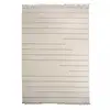 Image de Grand tapis salon kilim tissé main en laine motif simple beige 250x350