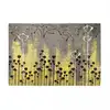 Image de Tapis salon, kilim tissé à la main en coton, jaune et gris 160x230