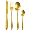 Image de Ménagère enx design gold 16 pièces doré