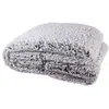 Image de Plaid 120x150 cm en tissu sherpa gris