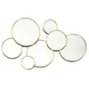 Image de Décoration miroir rond 57x35cm