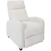 Image de Fauteuil en tissu côtelé 3 positions ajustables