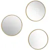 Image de Lot de 3 miroirs diam 26cm