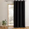 Image de Rideau occultant ignifugé m1 non feu polyester noir 140x260 cm