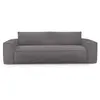 Image de Canapé convertible express matelas 140cm 3 places en velours gris