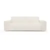 Image de Canapé convertible express matelas 140cm 3 places velours côtelé crème