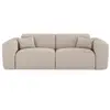 Image de Canapé convertible express 160cm 4 places en tissu tramé beige