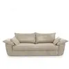 Image de Canapé 3 places en velours beige