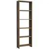 Image de Bibliothèque 160 cm marron noix