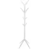 Image de Porte-manteau sur pied 8 accroches design scandinave blanc